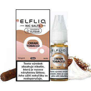 ELF LIQ Cream Tobacco 10 ml 10 mg