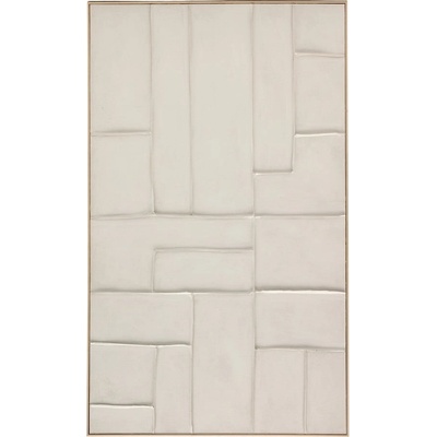 Abstraktní obraz Kave Home Klis 200 x 120 cm