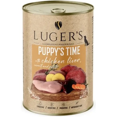 Luger’s Superfood Luger`s Puppy за малки кученца с пилешки дробчета 400gr