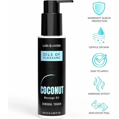 Lube4Lovers Oils of Pleasure Coconut 120 ml