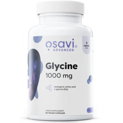 Osavi Glycine, глицин, 1000 mg, 60 растителни капсули