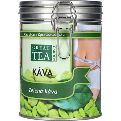 Great Tea Garden Zelená káva 100% Arabica mletá 300 g
