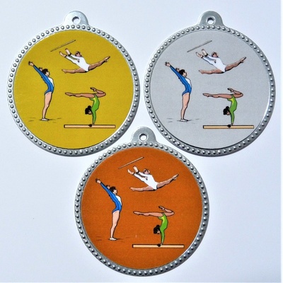 VIZINGR Gymnastky medaile D75-L301
