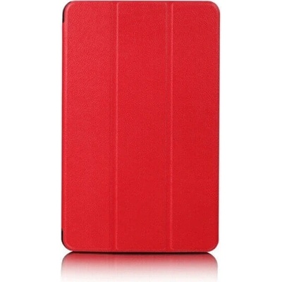 SES 2v1 Smart flip cover + zadní plastový ochranný kryt Galaxy Tab S8 10478 červený