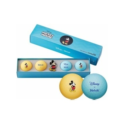 Volvik Vivid Disney Dárkové balení golfových míčků 4ks