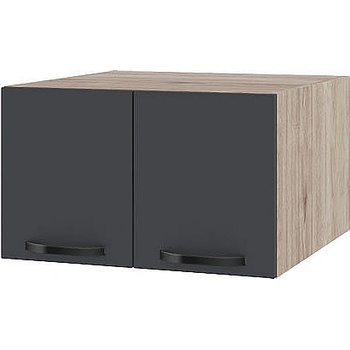 ИРИМ Горен кухненски шкаф Сити АРФ-Карбон мат-11-111 60 см