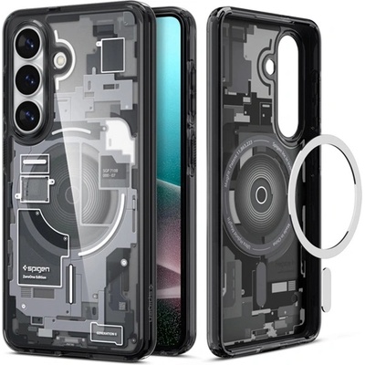 Spigen Samsung S26 SPIGEN ULTRA HYBRID ZERO ONE пластмасов протектор за телефон, устойчив на удари, MagSafe, ЧЕРЕН ACS10736 (ACS10736)
