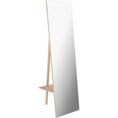 Kave Home Jasanové stojací zrcadlo Keisy 45 x 160 cm