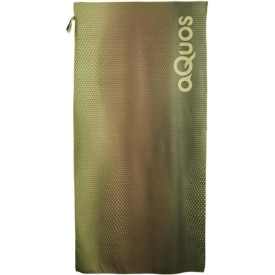 Aquos Tech Towel rychleschnoucí sportovní ručník 75 x 150 zelená