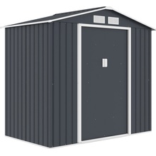 Crossheim C25026 Zahradní domek L 213x 131 x 195 cm, šedý