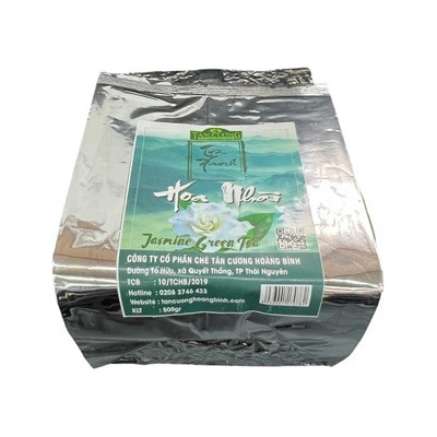 Tan Cuong Zelený jasmínový čaj sypaný vakuovaný Vietnam TP Thai Nguyén 500 g