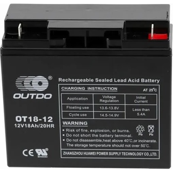 Image 1 of OUTDO 18Ah OT18-12