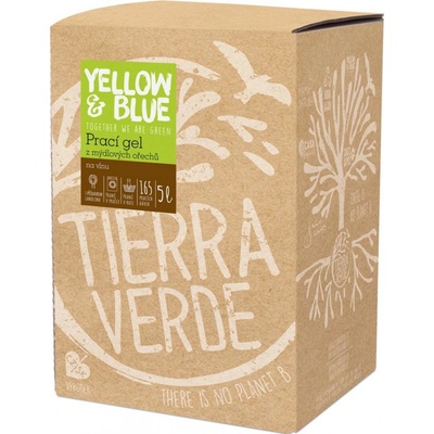 Tierra Verde prací gel z mýdlových ořechů na vlnu jemné prádlo a funkční textil 5 l