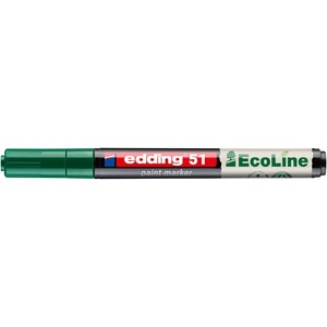 edding Лаков маркер, 1-2 мм, edding "51", зелен 4-51-004 (4-51-004)
