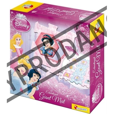 Lisciani Disney princezny GIANT MAT 12 dílků