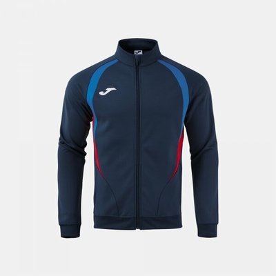 Joma Championship 20 FULL ZIP sweatshirt modrá námornícka azúrová