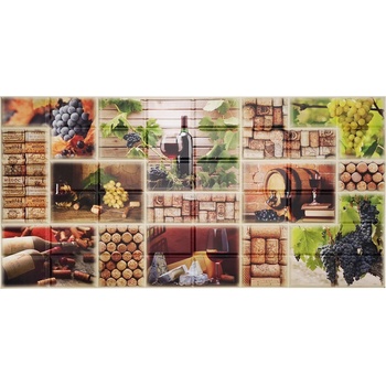 Grace 3D PVC Wine 96 x 48 cm biely dekor 1ks