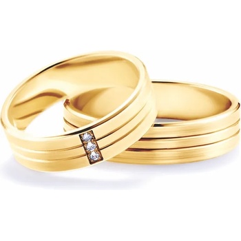 Image 1 of SAVICKI Сватбени халки: злато, плоски. 5.3 мм