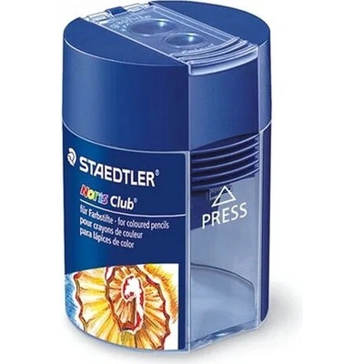 STAEDTLER Strúhadlo, dvojdierové, so zásobníkom, STAEDTLER , modré