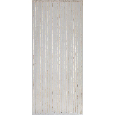 Závěs do dvěří, perly a oválky Tonkin 90x200 cm