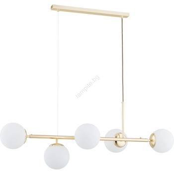 Alfa Пендел DANSA 5xE14/10W/230V златист (ALF63363)