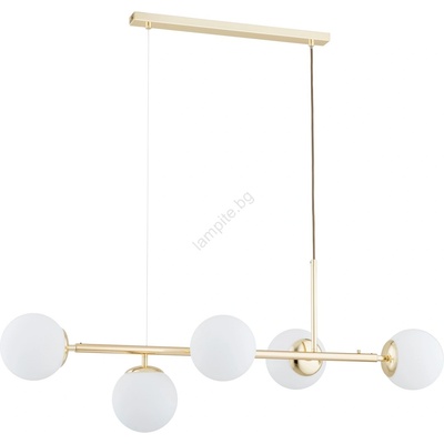 Alfa Пендел DANSA 5xE14/10W/230V златист (ALF63363)