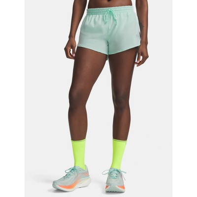 Under Armour Dámske športové šortky tyrkysová žltá svetlozelená