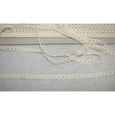 Krajka Bavlna 0,8cm