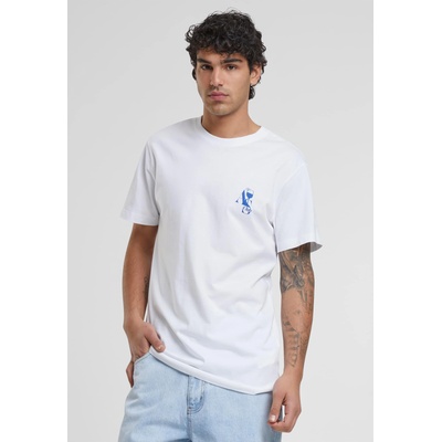 Mister Tee Тениска A S Club Tee white XXLUB-MT3138-00220 - Тъмносив, размер S