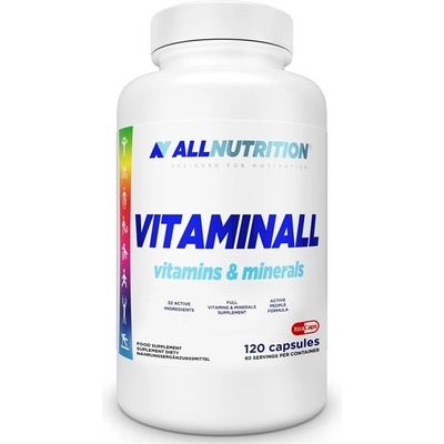 AllNutrition VitaminALL Vitamins & Minerals 120 kapsúl