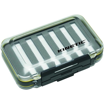 Kinetic Fishing Double Vodotěsná krabička na mušky Side Fly Box Clear velká