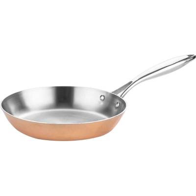 G.Gastro Pánev PREMIUM - měď - Třívrstvé provedení (nerez/hliník/měď) - 280 mm - Výška: 55 mm - vhodné pro plyn, sklokeramiku a elektrický sporák - D9779868
