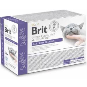 Brit veterinary BRIT GF VET. CAT POUCH гастро 12x85 г