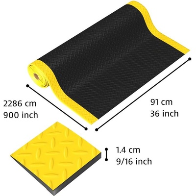 Notrax 479 Cushion Trax černá /žlutá 91cm x 22,8m