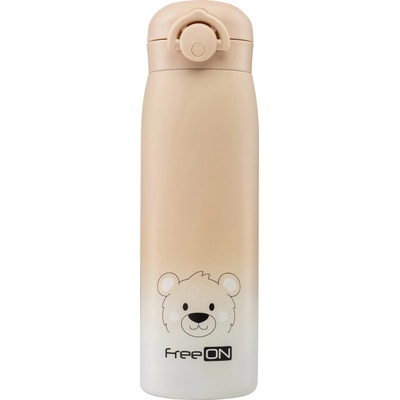 Freeon Termoska nerezová béžová 480 ml