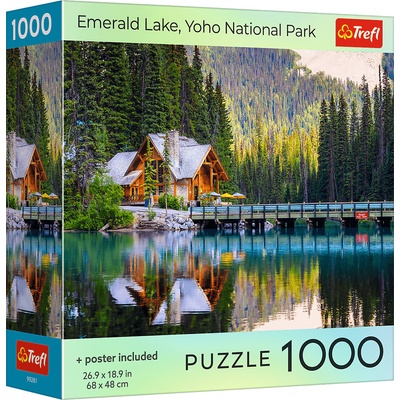 Trefl Smaragdové jezero Národní park Yoho 1000 dielov