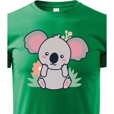 dětské triko Koala 2 zelená