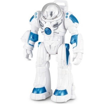 Rastar Robot Spaceman svetlá a zvuk pohyblivé ramená bielá 1:32