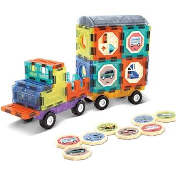 Sonne Детски магнитен конструктор Sonne - Stars, 100 части (sonne972)