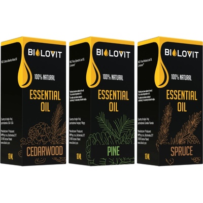 Bilovit esenciálnych olejov Forest 3 x 10 ml