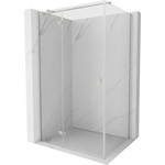 Mexen Mist-H T лява навесна душ кабина 120 x 90 см, прозрачна, четка никел (8A5T-120-090-97-00-L)