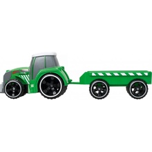 Silverlit RC traktor s přívěsem RTF zelená 1:20