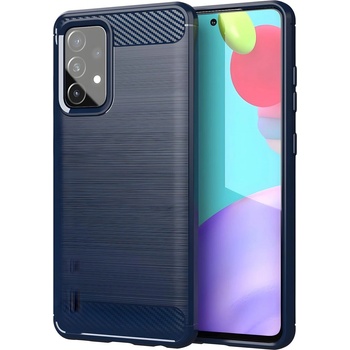 Samsung Carbon Shield TPU калъф за Samsung Galaxy A72 5G/Galaxy A72 4G - Син KP9521