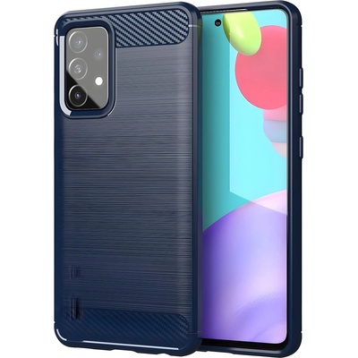 Samsung Carbon Shield TPU калъф за Samsung Galaxy A72 5G/Galaxy A72 4G - Син KP9521