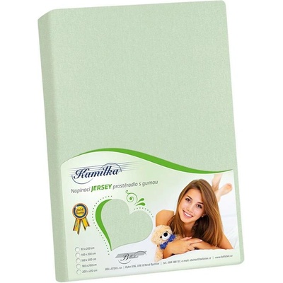 Bellatex Prostěradlo jersey Zelené 140x200