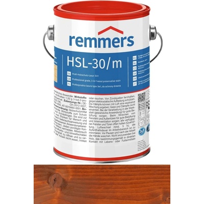 Remmers HSL-30 Lazura na dřevo Hk-Lasur 2,5L kaštan