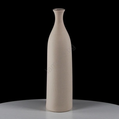 Estilo Home Керамична ваза, 46 см, бяла (eh0013)