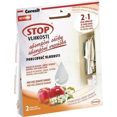 Ceresit Stop Vlhkosti vrecúška ovocie Pohlcovač vlhkosti 2x50 g
