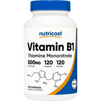 Nutricost Vitamin B1 Thiamine Mononitrate 500 mg [120 капсули]