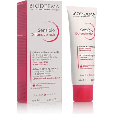 BIODERMA Sensibio Defensive Rich Active Soothing Cream 40 ml